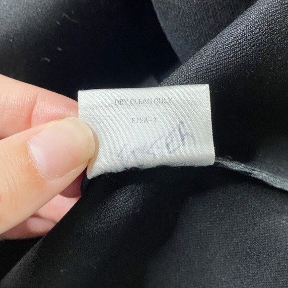 Eileen Fisher Wool Button Up Long Sleeve Blouse Pockets Size Medium - Picture 6 of 9